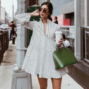 Perfect little white dress!